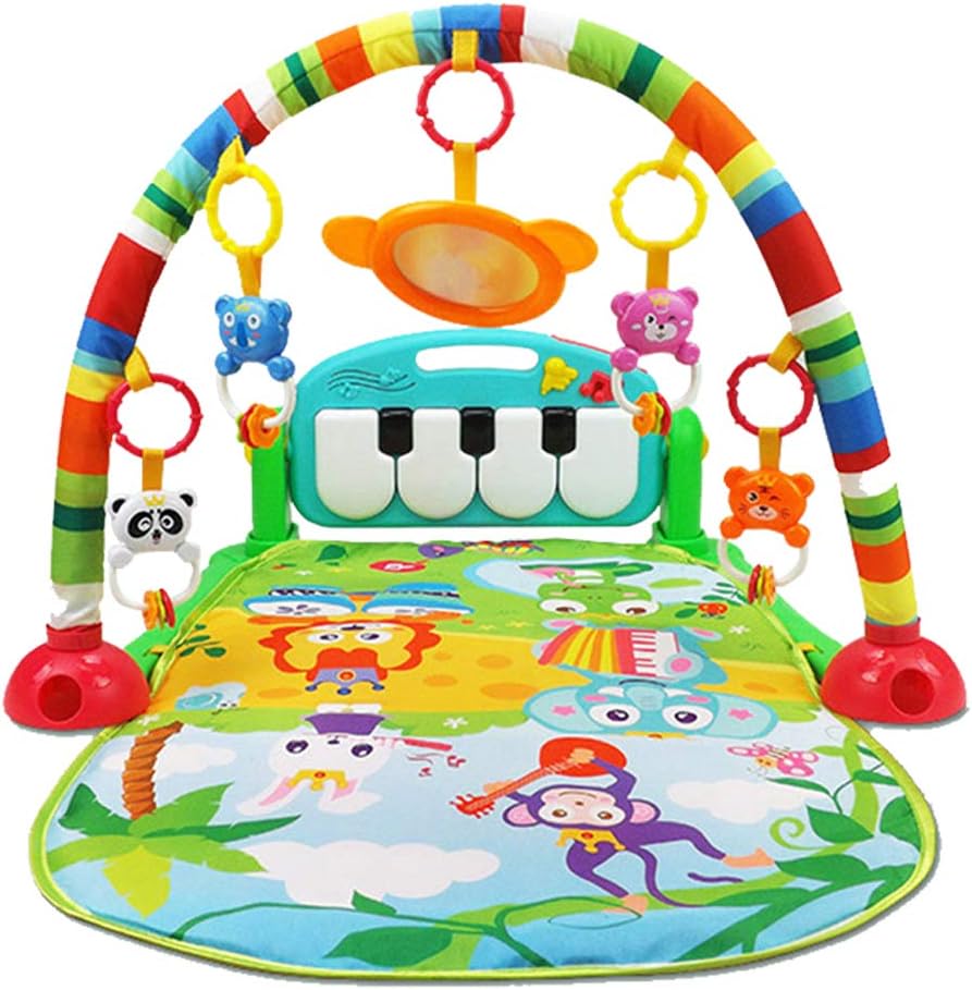 HIUME Large Baby Play Mat Kick and Play Piano Gym Activity Mats for