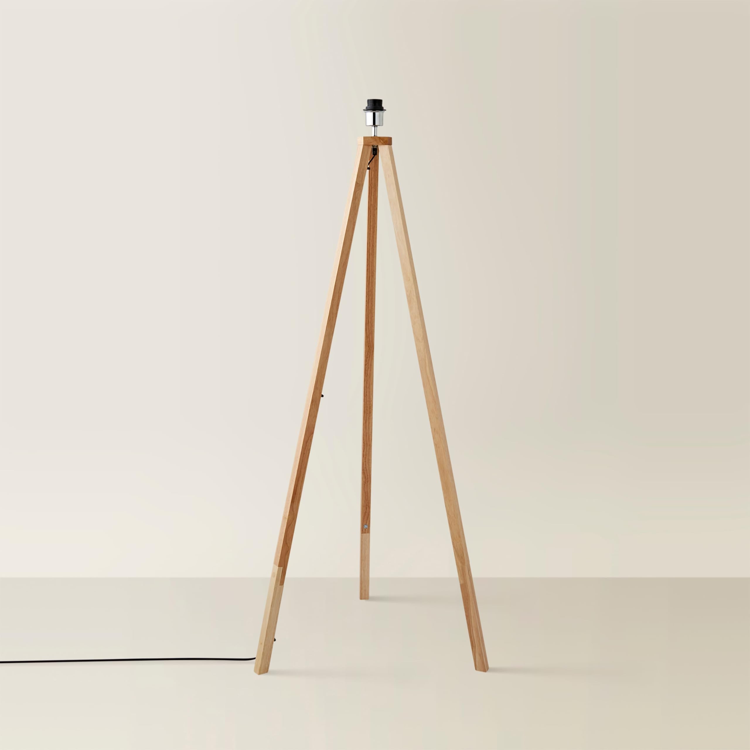 MiniSun | Modern Light Wood Tripod Design Floor Lamp Base | Floor Lamps & Torchieres, Home Décor & Improvement Essential