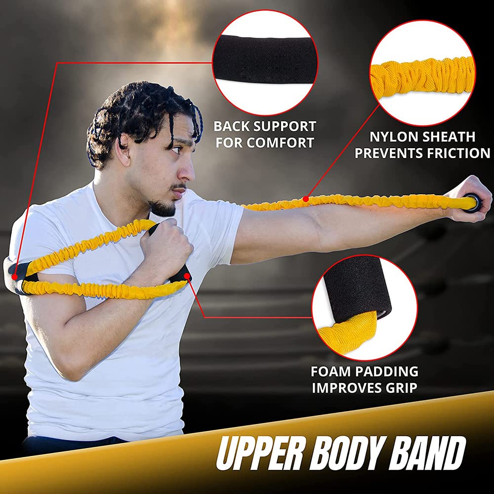 Fitnessband Zugseil Set Kraft Fitnessband Training Widerstandsband Boxen Pull Fitnessgeräte Stretching Band