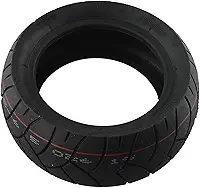 Pneu sem câmara de 11 polegadas 100/55-6,5 roda de substituição pneu scooter elétrico material de borracha resistente preto pneu off-road para uso privado em terra
