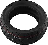 Pneu sem câmara de 11 polegadas 100/55-6,5 roda de substituição pneu scooter elétrico material de borracha resistente preto pneu off-road para uso privado em terra