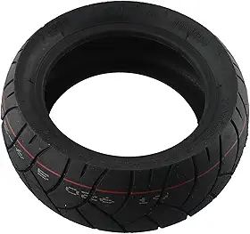 Pneu sem câmara de 11 polegadas 100/55-6,5 roda de substituição pneu scooter elétrico material de borracha resistente preto pneu off-road para uso privado em terra