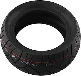 Pneu sem câmara de 11 polegadas 100/55-6,5 roda de substituição pneu scooter elétrico material de borracha resistente preto pneu off-road para uso privado em terra