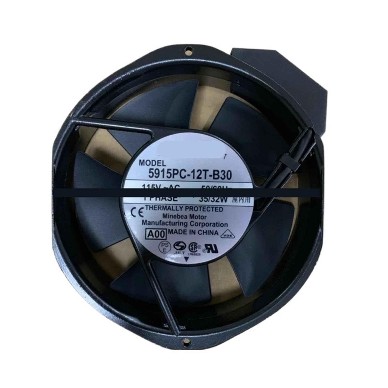 YMUGUEGH 5915PC-12T-B30-A00 Fan 115V 50/60Hz 35/32W 5915PC-12T-B30