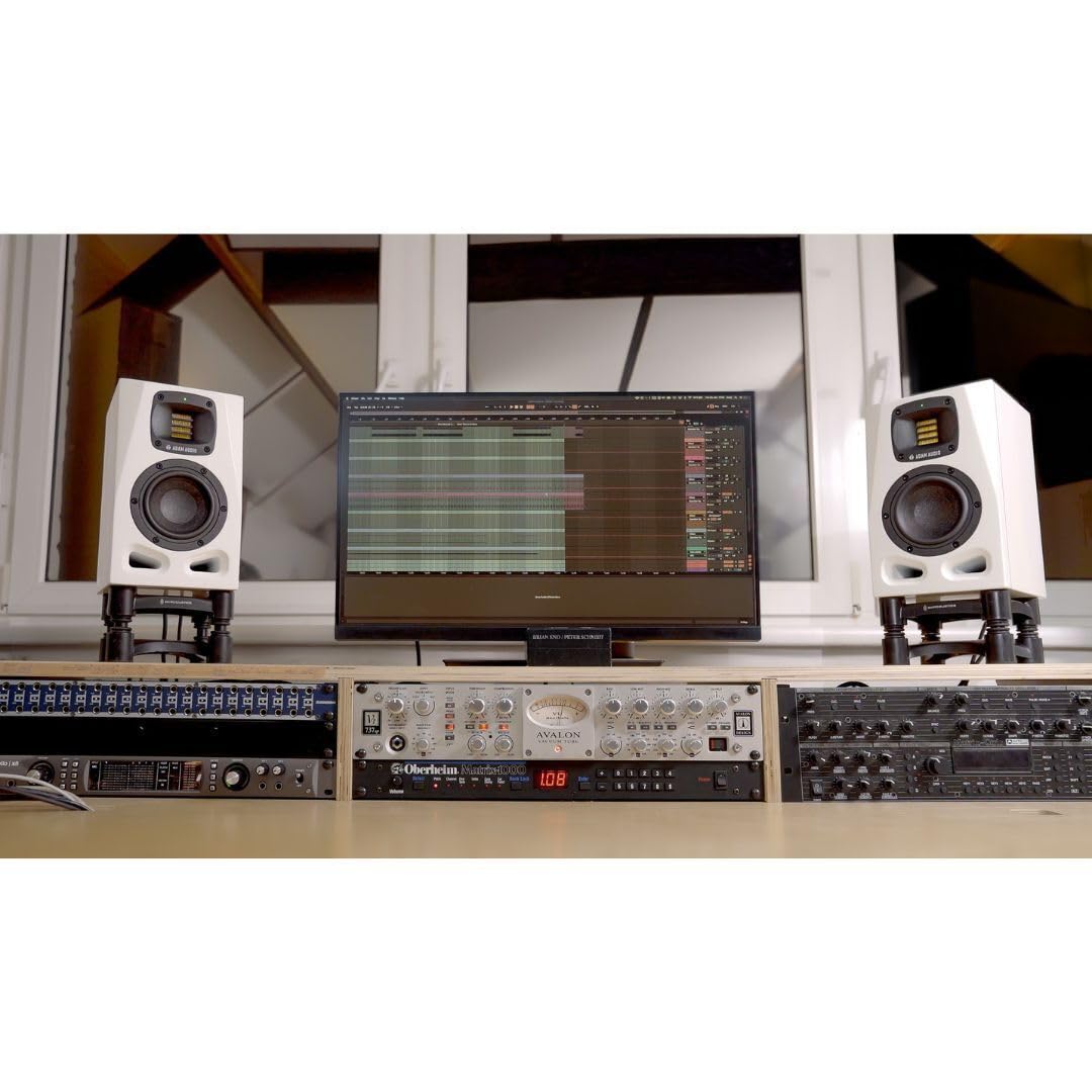 Amazon.com: ADAM Audio A4V White : Musical Instruments