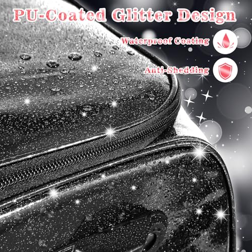 Dance Bag with Garment Rack and Curtain, 28" Rolling Dance Competition Duffle Bag with Garment Rack | Portable Dance Changing Room Suitcase for Dancers Athlete Livestreamer Cheerleaders3