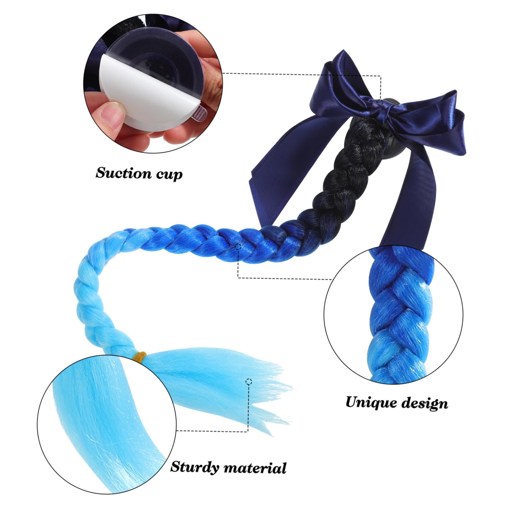 Motorcycle Helmet Accessories Helmet Braid Motorcycle Woman Helmet ...