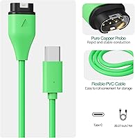 Vista 4 de AWINNER Compatible con el cable cargador de reloj Garmin (USB C - 1 unidad)