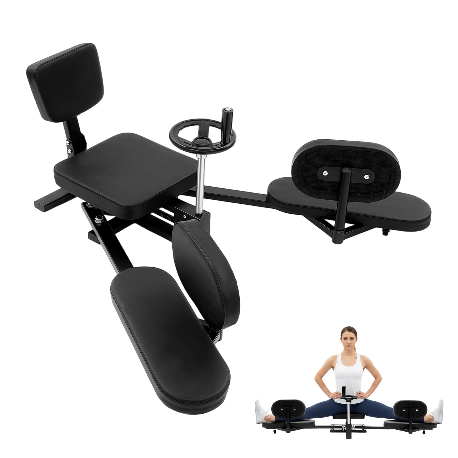 Appareil d'étirement des jambes - Machine à étirer les jambes - Écarteur de jambe - Écarteur de jambe - Écarteur de jambe - Entraînement des jambes - Entraînement de fitness - Flexibilité