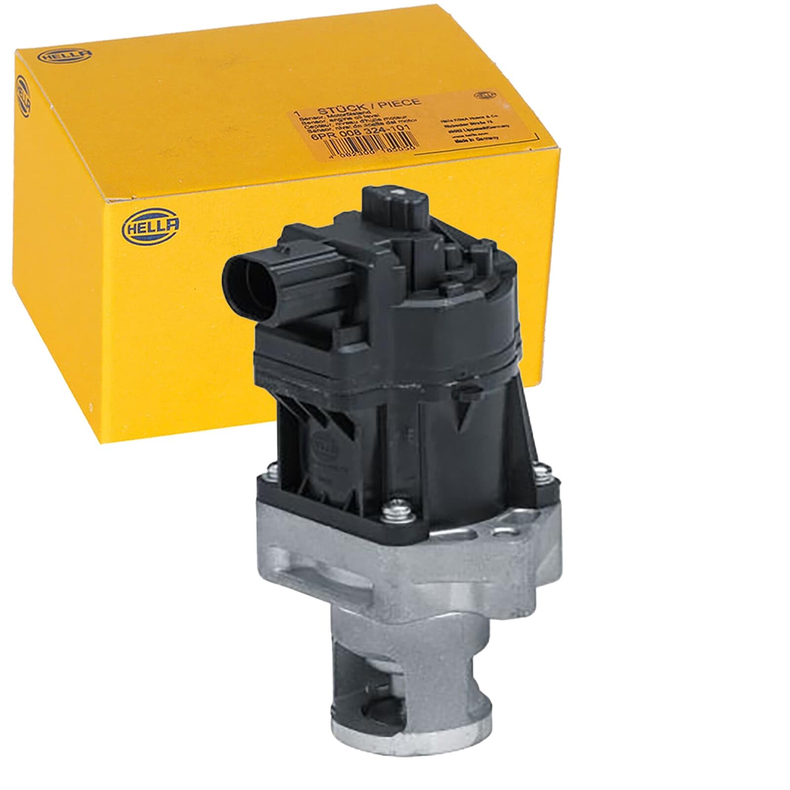 HELLA 6NU 014 864-731 AGR-Ventil - 12 V - elektrisch - 5-poliger Stecker