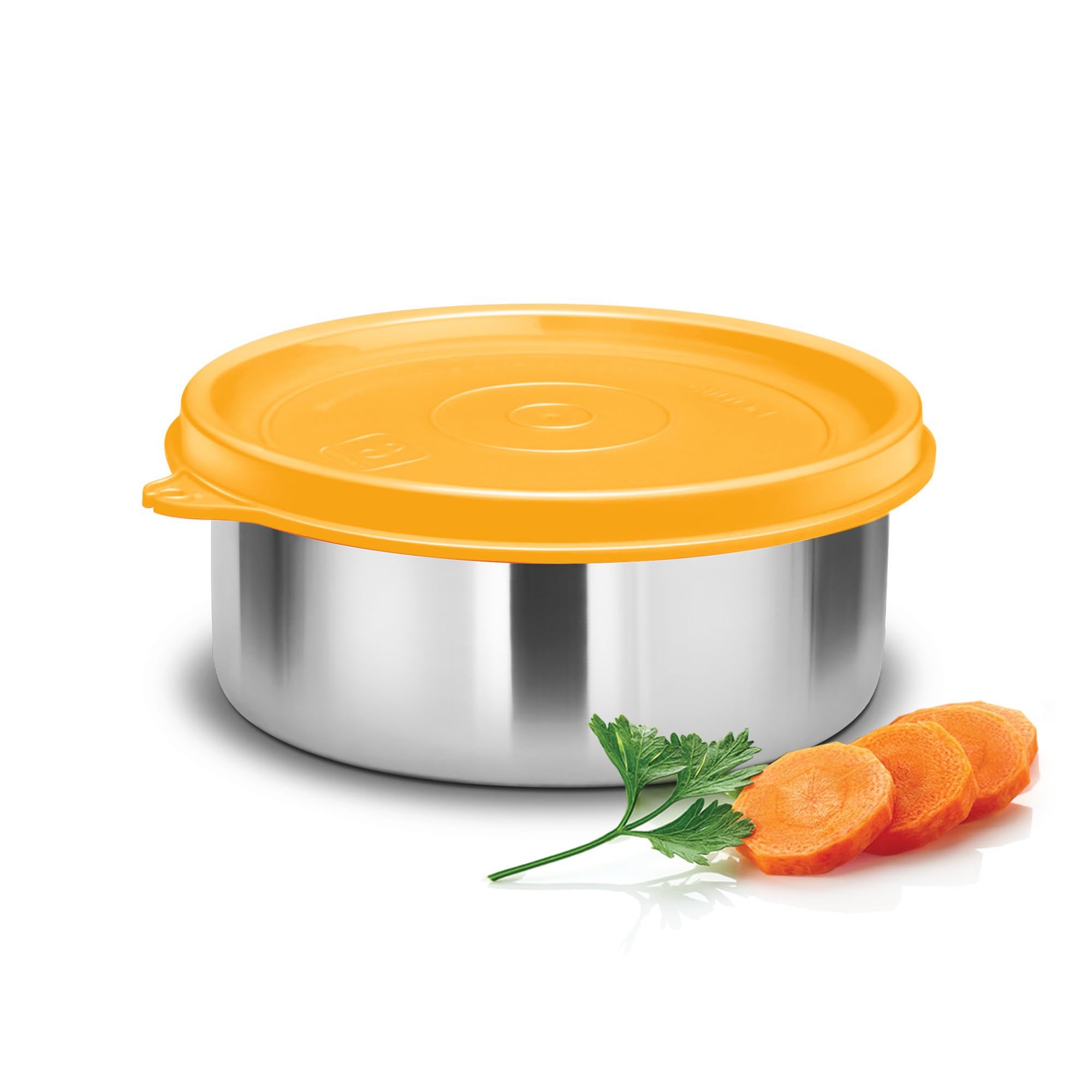 MILTON Steel Pro 350 Stainless Steel Container, 320 ml, Yellow | Tiffin | Leak & Rust Proof | Food Grade (B0D5M26793) Amazon Price History, Amazon Price Tracker