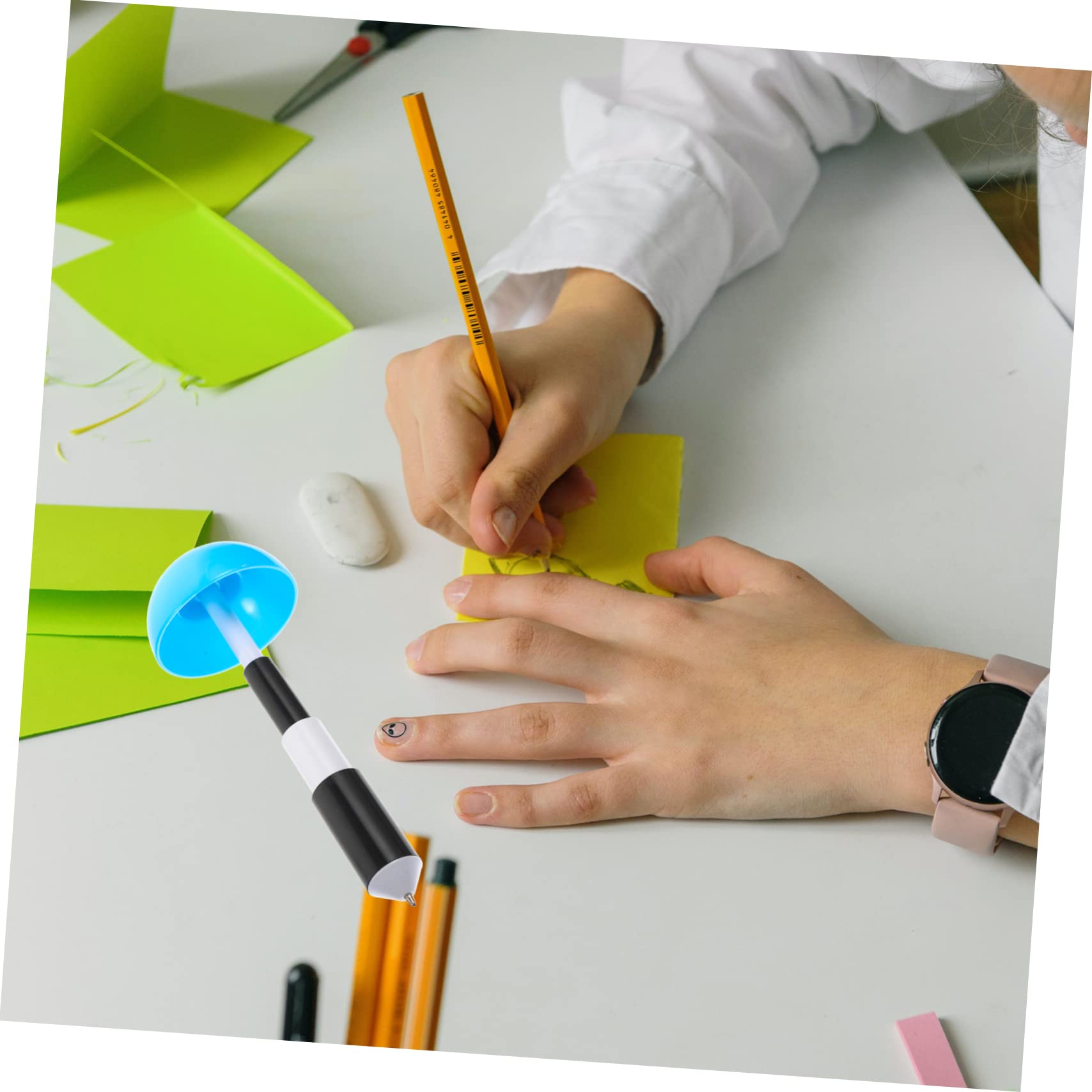 Tofficu 3 Set Penna A Sfera A Fungo Bomboniera A Forma Di Fungo Penne A Punta Fine Evidenziatore Penna Gel Penne Multifunzione A Comode Mini Plastica 30 Pezzi * 3