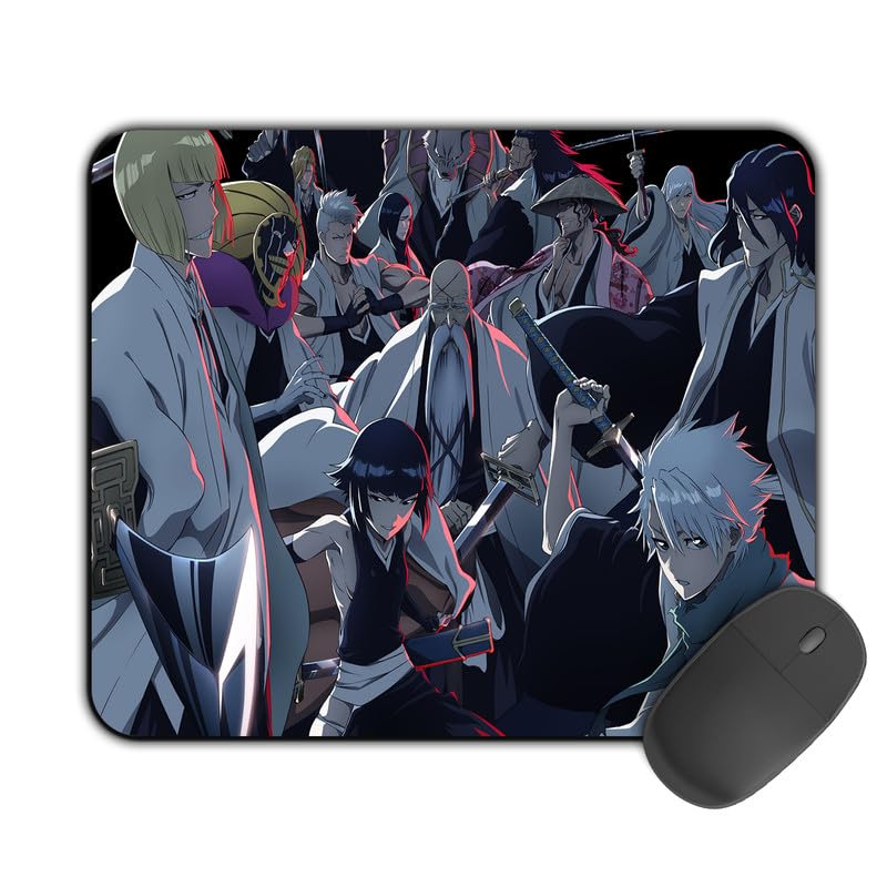 Image of Printed Designer Mouse Pad All Shinegami (200MM X 240 X 3MM) Enhance Gaming and Work Performance Comfortable and Precise Non-Slip Water Proof Bleach Mouse Pad.