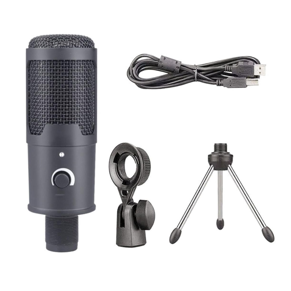 Micrófonos USB Condensador Cardioide Micrófono de Grabación Soporte para Videoconferencias Streaming y Chats de Video de Conferencia Varios Estilos