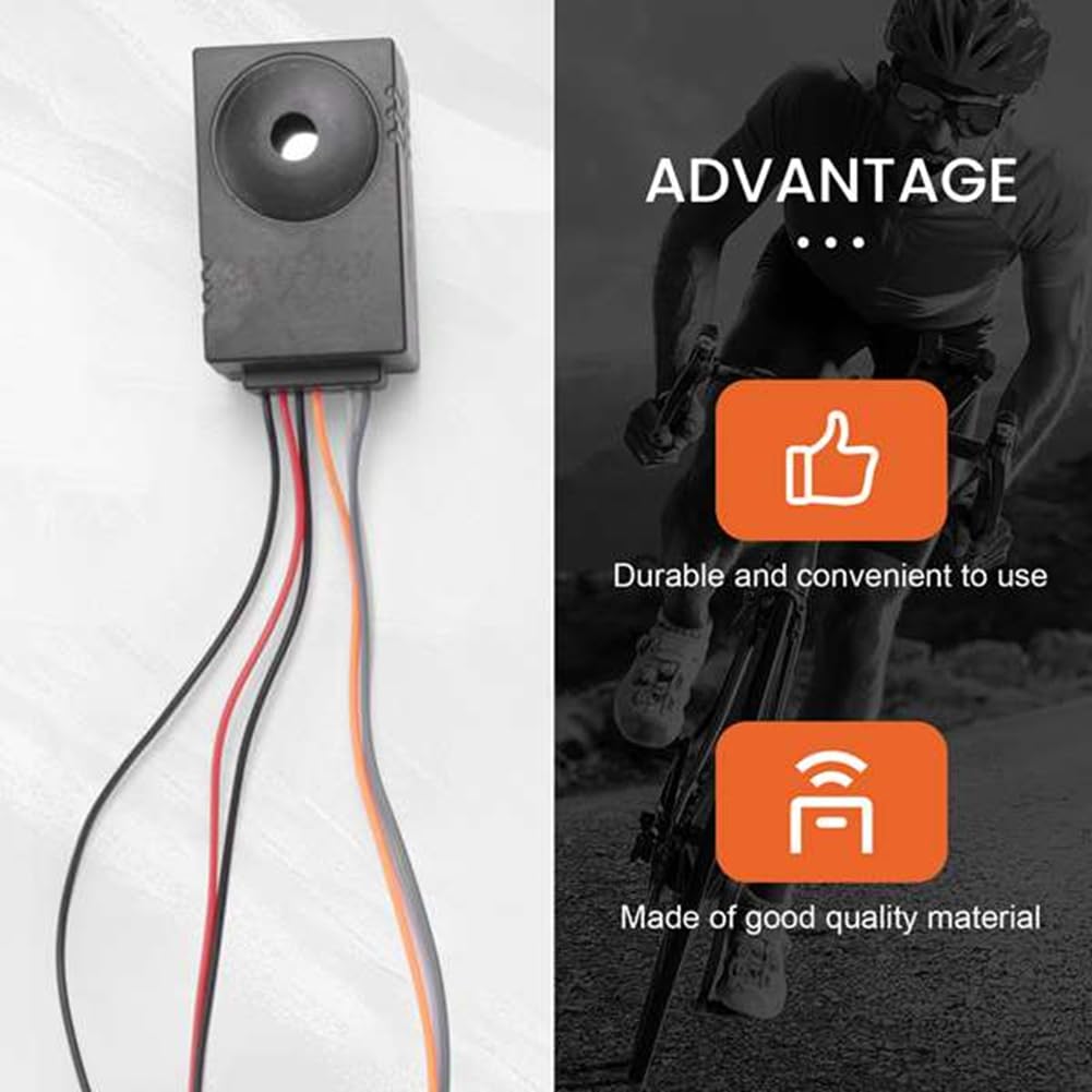 Bloepum Ebike Alarm System Dual Remote Control 36V 48V 60V 72V Universal Waterproof Electric Bike Replacement Larm Replacement Accessories
