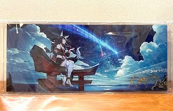 大神ミオ 活動1周年記念直筆サイン入りアクリルパネル、アートブック、キーホルダー Amazon.co.jp: ホロ ライブ 大神ミオ 活動1周年記念 直筆サイン