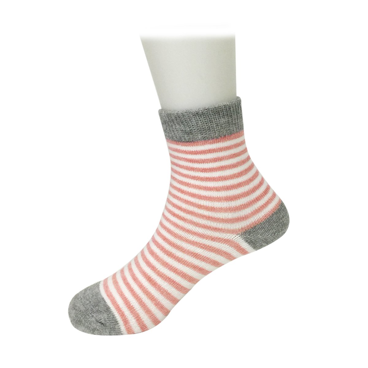 Wrapables Casual Cute Socks for Baby (Set of 4), Berry Pink