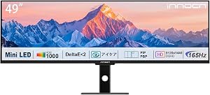 INNOCN E49M1R 49型32:9 Mini LEDウルトラワイドモニター