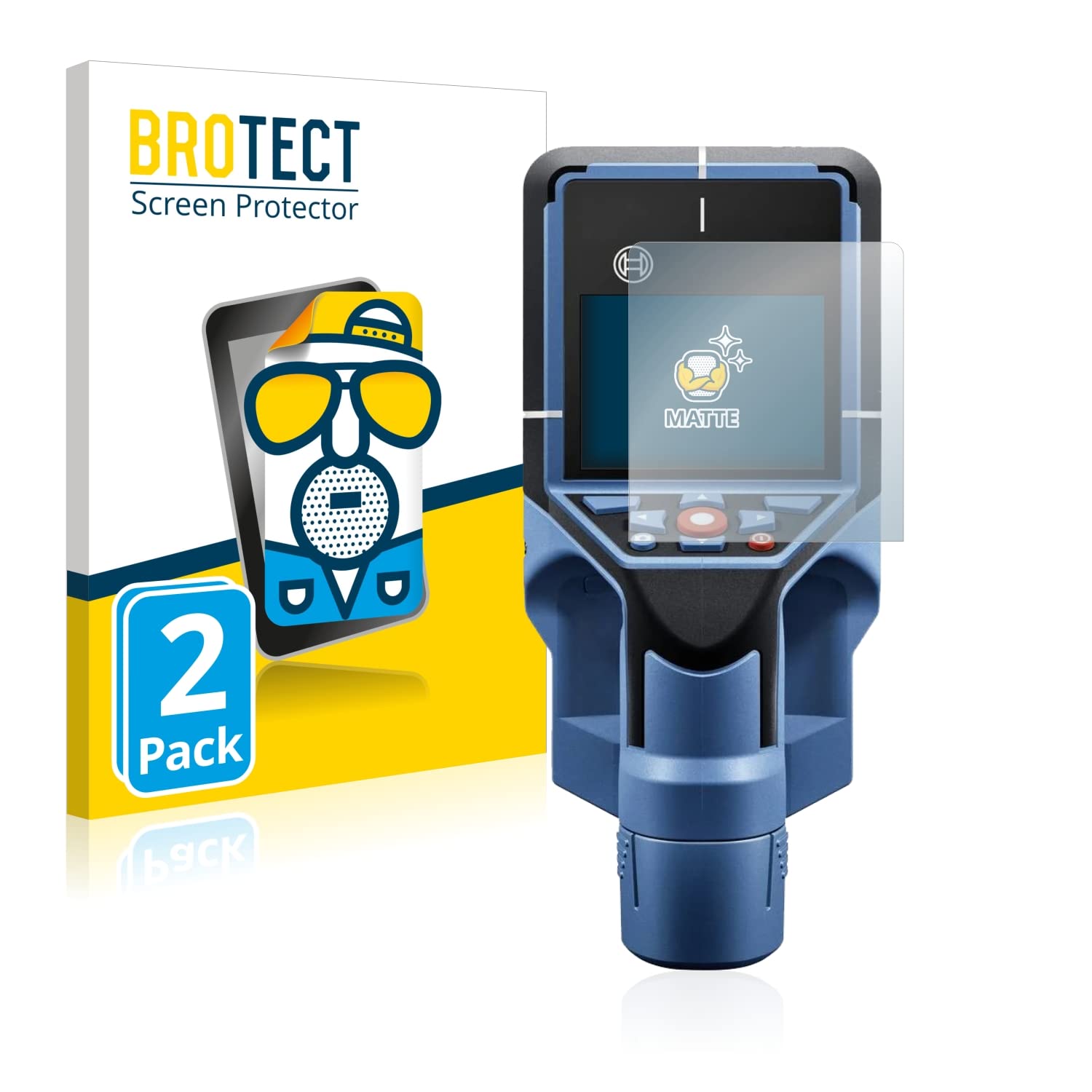 BROTECT 2x Antireflecterende Beschermfolie Voor Camera's Met 3.0 Inch Scherm - Mat & Krasbestendig
