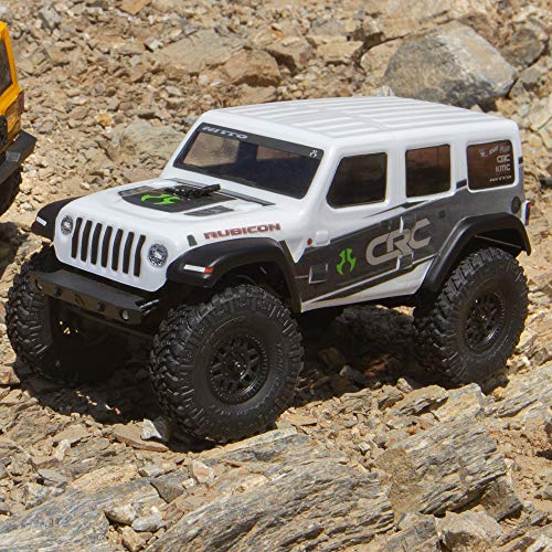 Axial Rc Truck 1/24 Scx24 2019 Jeep Wrangler Jlu Crc 4Wd Rock Crawler Brushed Rtr, White, Axi00002V2T1 #TOP2