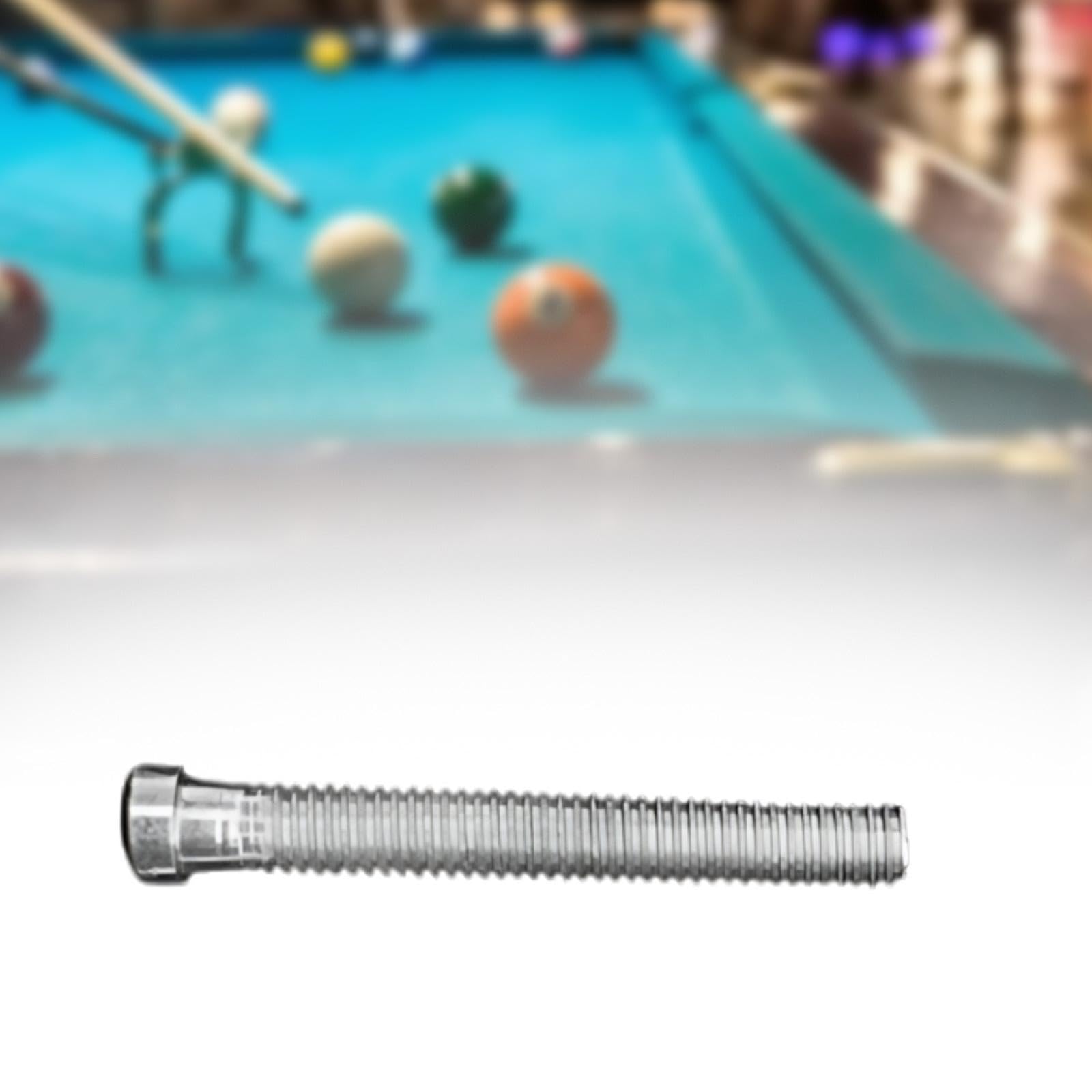 Menolana Pool Cue Weight Bolt Billiard Weight Bolt Pool Cue Attachment Adjustable Pool Cue Weight Screw Practical Pool Cue Accessories, 33g