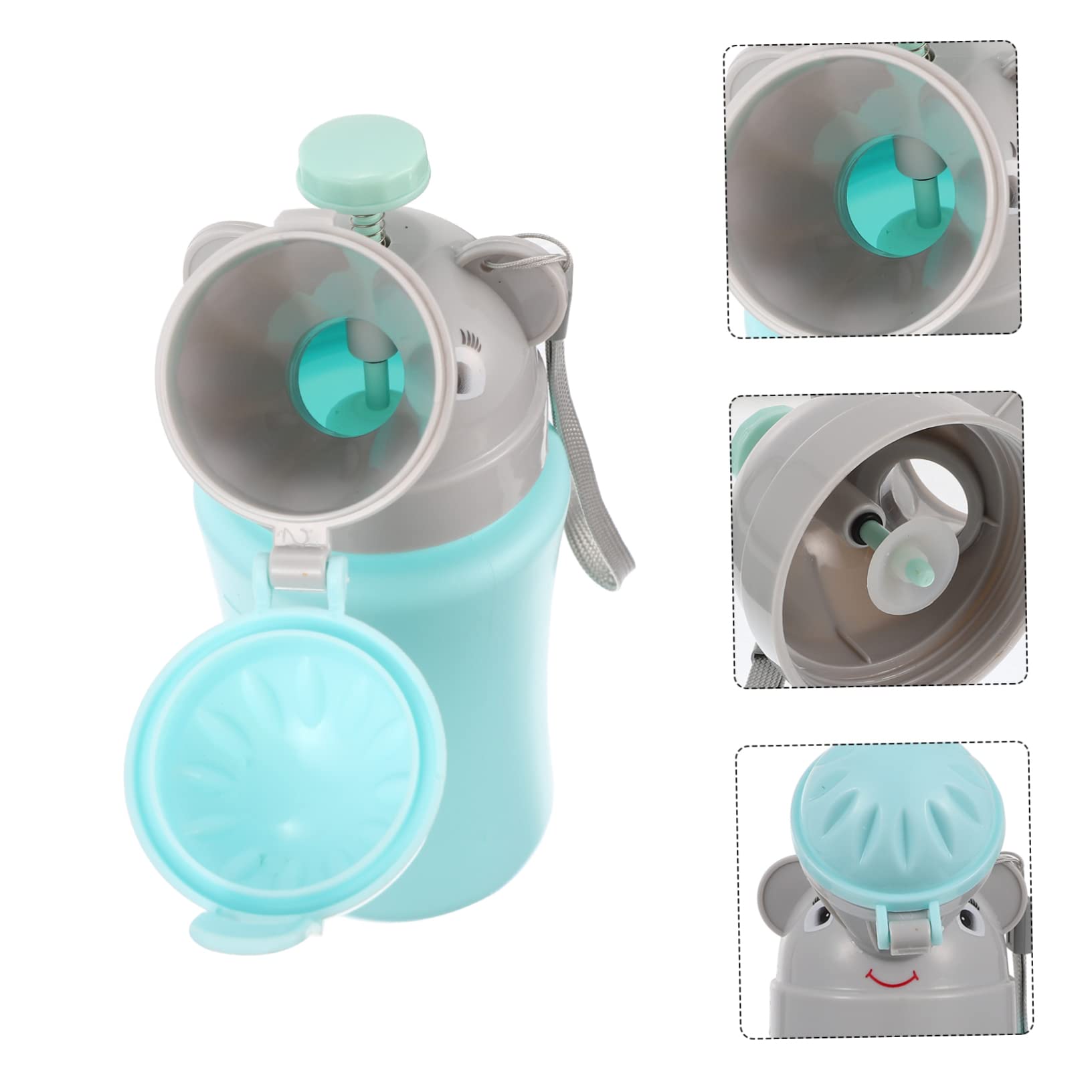 PERSELOSO Urinal for Boys Portable Car Potty with Ergonomic Design Leak Travel Pee Training Cup for Road Trips Camping and