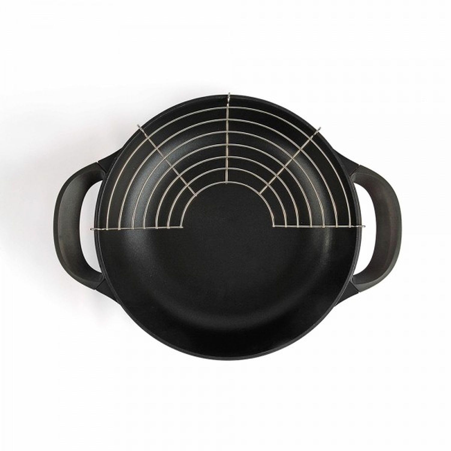 BM TOOLS Wok électrique Livoo DOC128N 4 L, Ø 33,5 cm. Puissance 1 500 W. Revêtement antiadhésif. coloris Noir