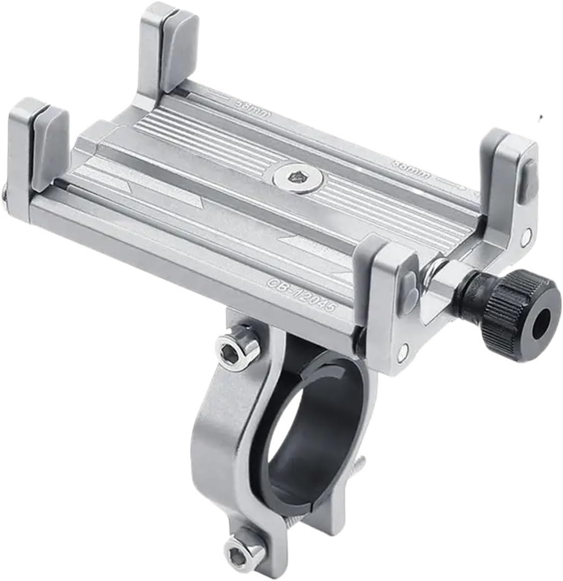 Bike Phone Mount Bicycle Scooter Aluminum Alloy Mobile Phone Holder Mountain Bike Bracket Cell Stand Cycling Accessories Bicycle Phone Holder(Red)