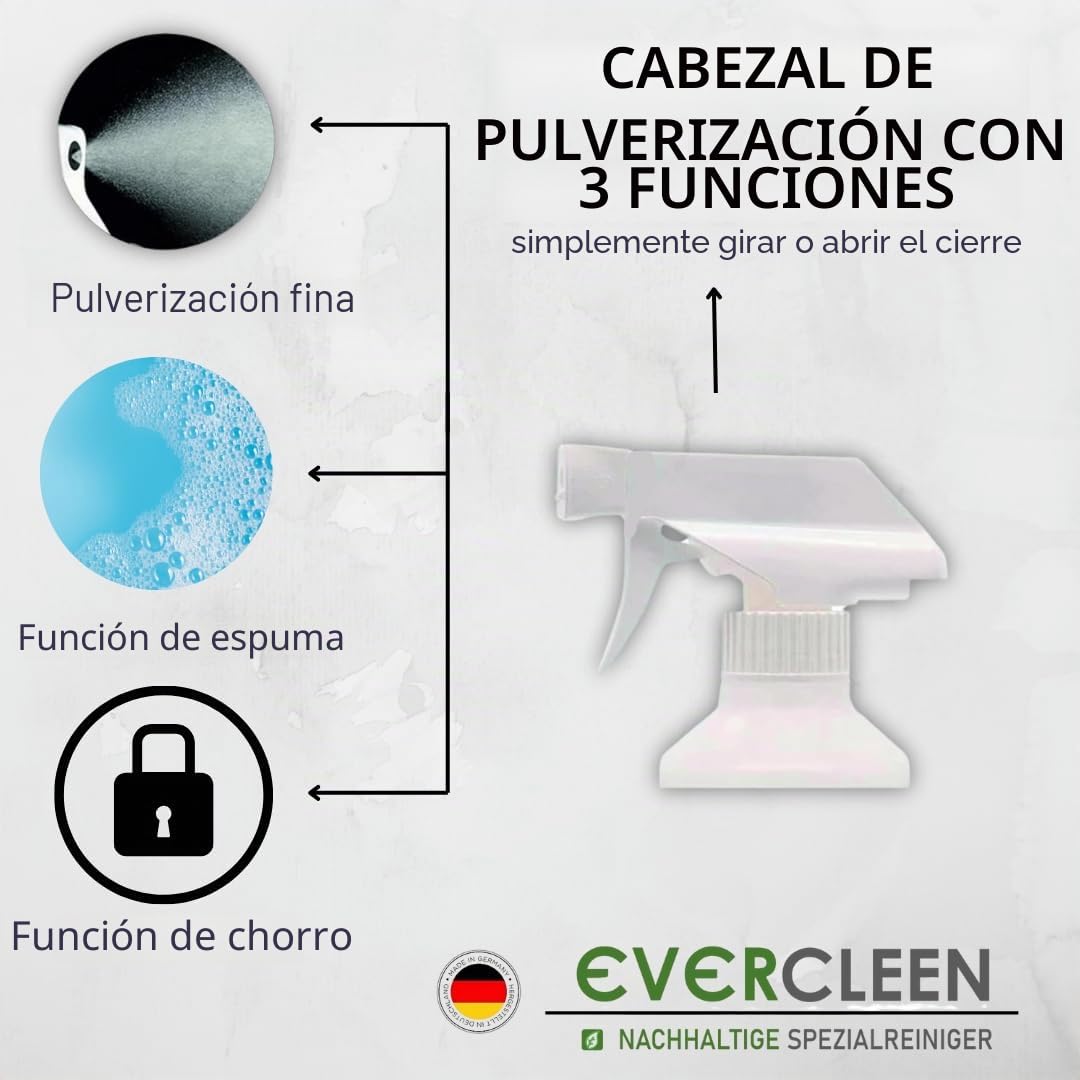 Record Cleaner Pro 500 ml limpiador de discos + paño de microfibra + cepillo. Limpiador vegano respetuoso con el medio ambiente, fabricado en Alemania para discos de vinilo.