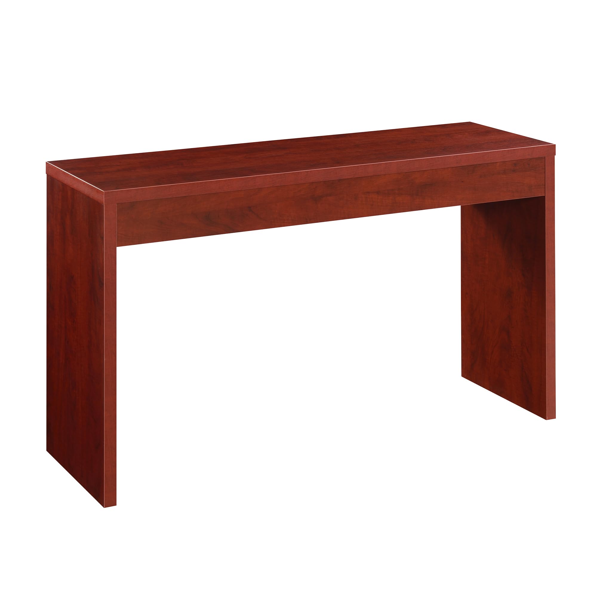 Convenience Concepts Northfield Hall Console Table 48" - Modern, Minimalist Narrow Sofa Display Accent for Contemporary Living Room, Entryway, or Hallway, Cherry