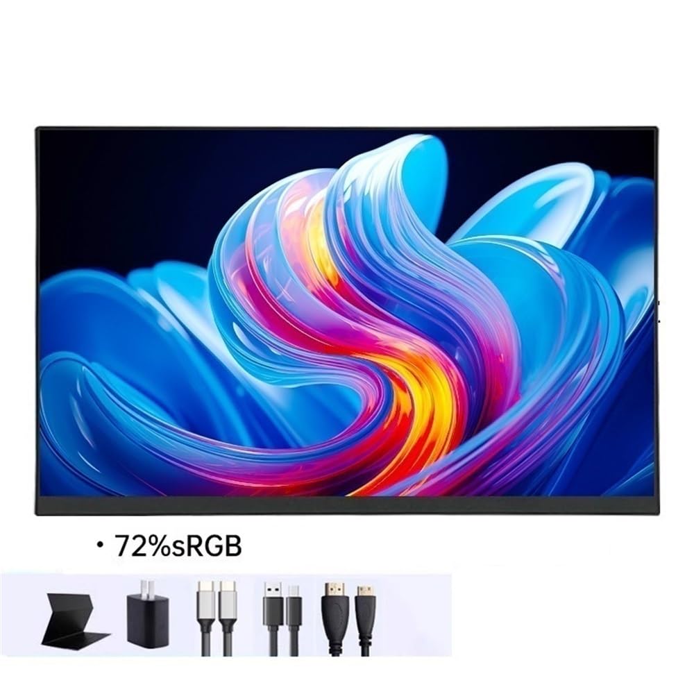 Monitor portatile multifunzione da 16 pollici con schermo esteso Full HD 1080P 16:9 Monitor per Smart Working