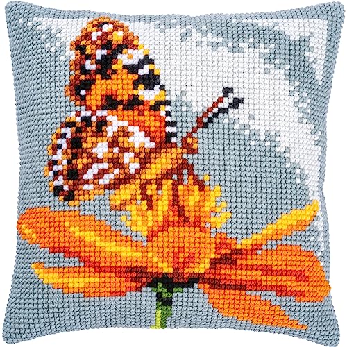 Kit point de croix complet Vervaco toile peinte 40x40