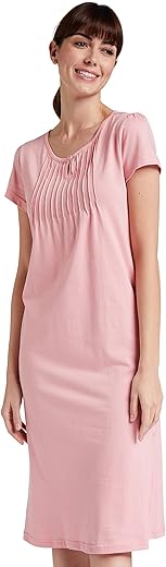 Amazon Brand – Symbol Women’s Cotton Calf Length Regular Fit Nighty
