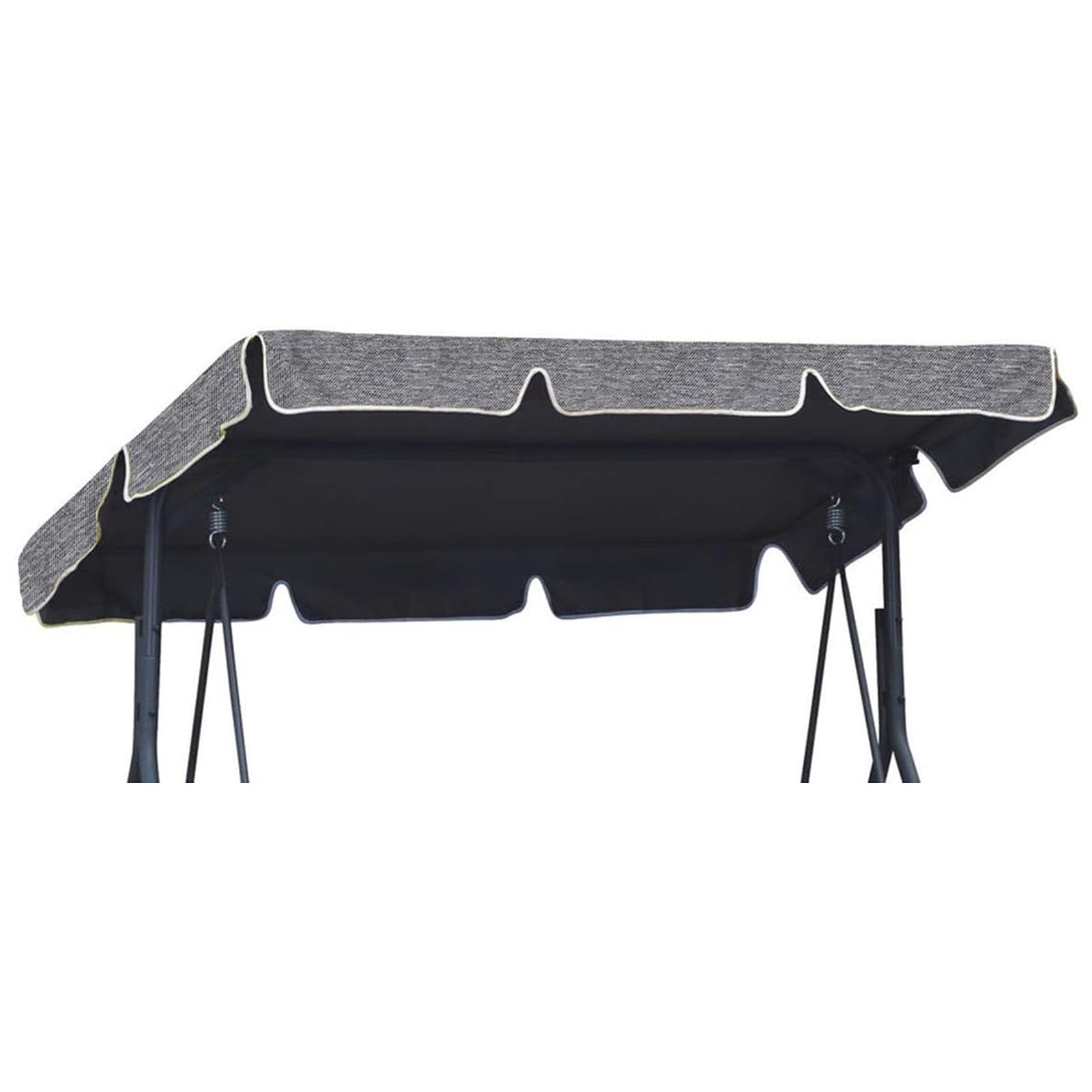 Swing canopy cover Replacement Canopy Garden Swing Seat Chair Waterproof/UV Resistant Cover Patio Hammock Cover Top Garden Outdoor Garden Furniture Cover Outdoors,001,190 * 132 * 15cm