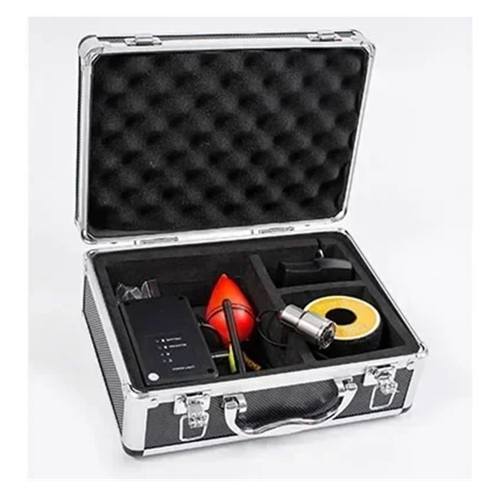 WF13WSL 15M/49FT 2.4G Wireless Wi-Fi Fishing Camera Portable Underwater Inspection Fish Finder 15m(Aluminum box)