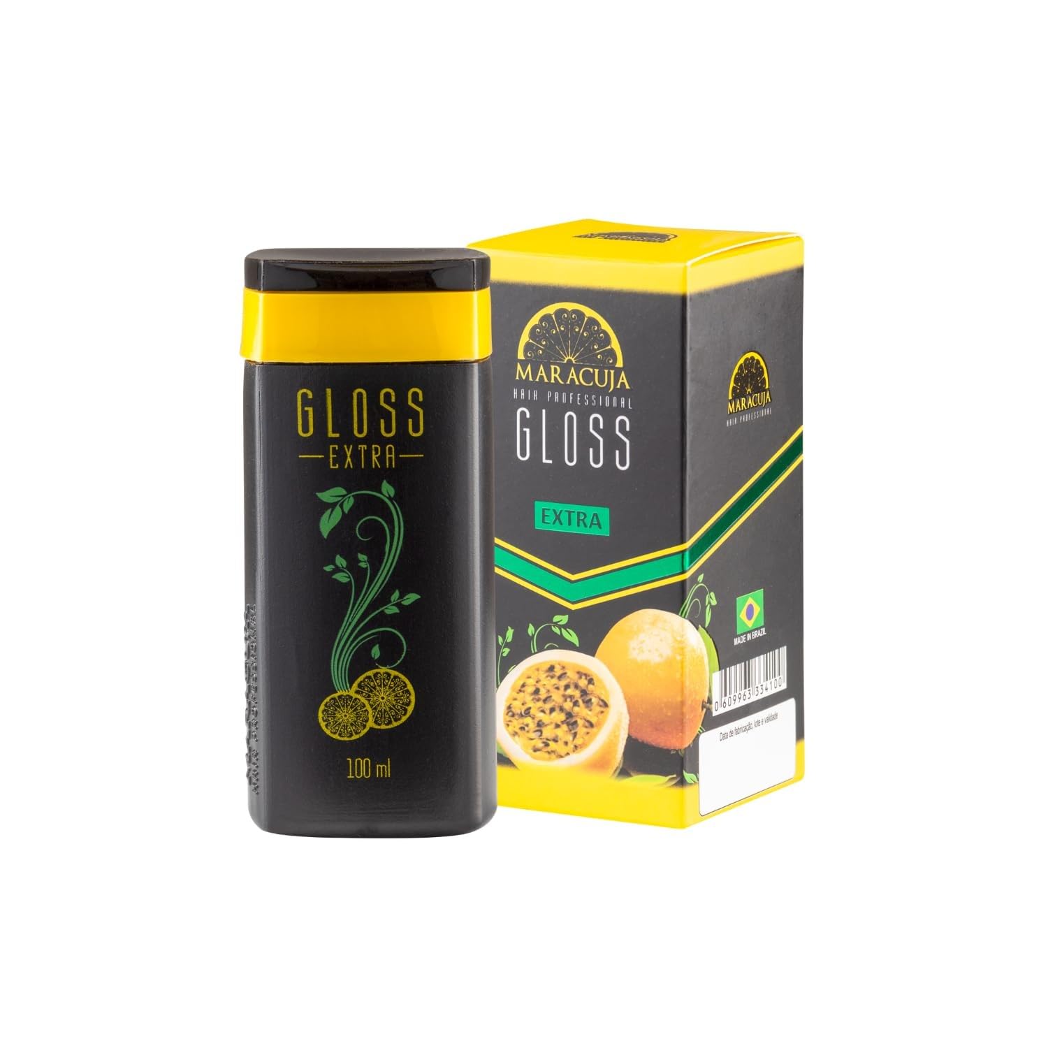 Maracuja Extra Gloss - Passion Fruit Treatment Complex Blowout - Brazilian Keratin - Formaldehyde Free - Hair Straightening. 3.38 fl oz
