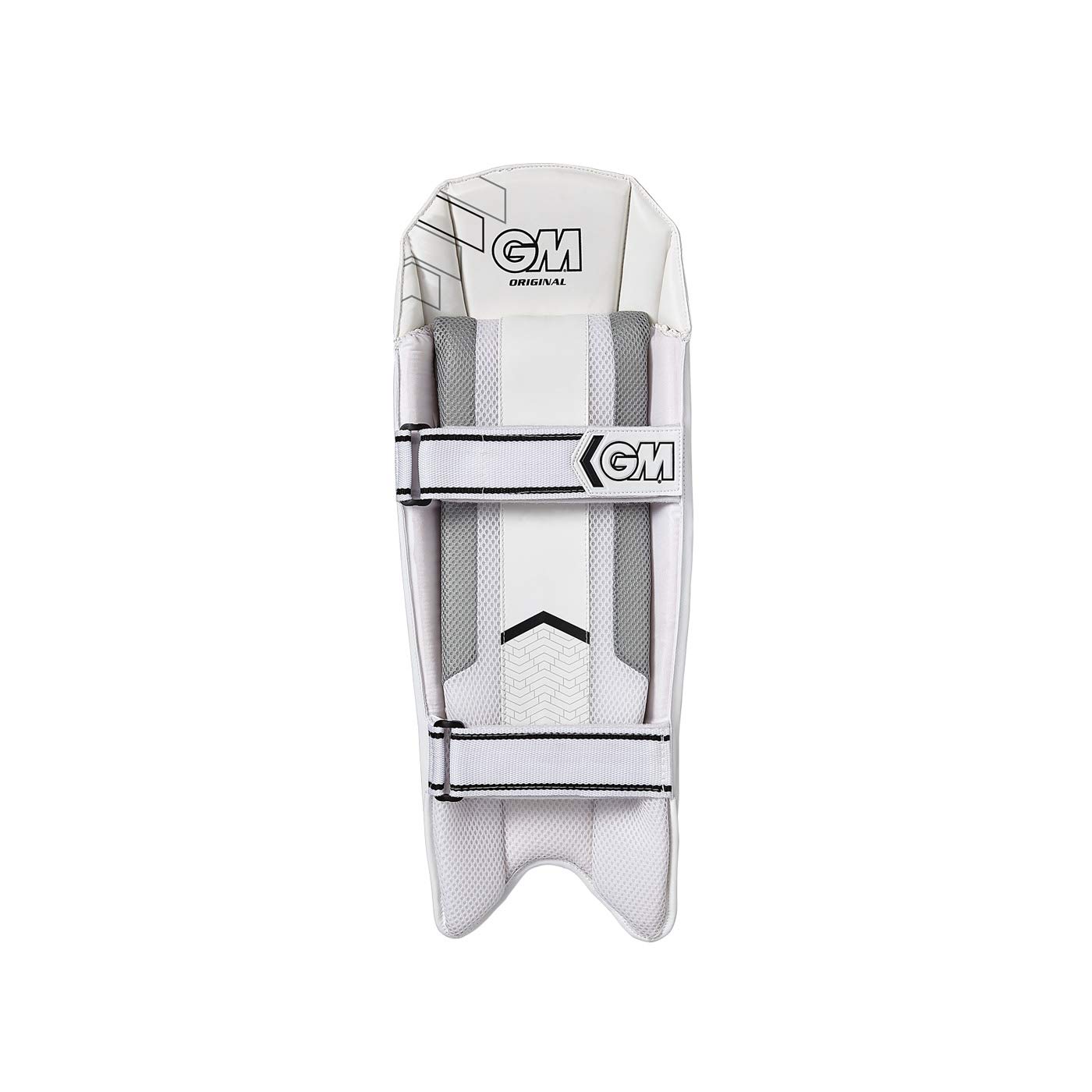Gunn & Moore Unisex's Original Wicket Keeping Pads, Weiß, für Erwachsene