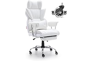 VEVOR Silla Ergonómica con Reposapiés