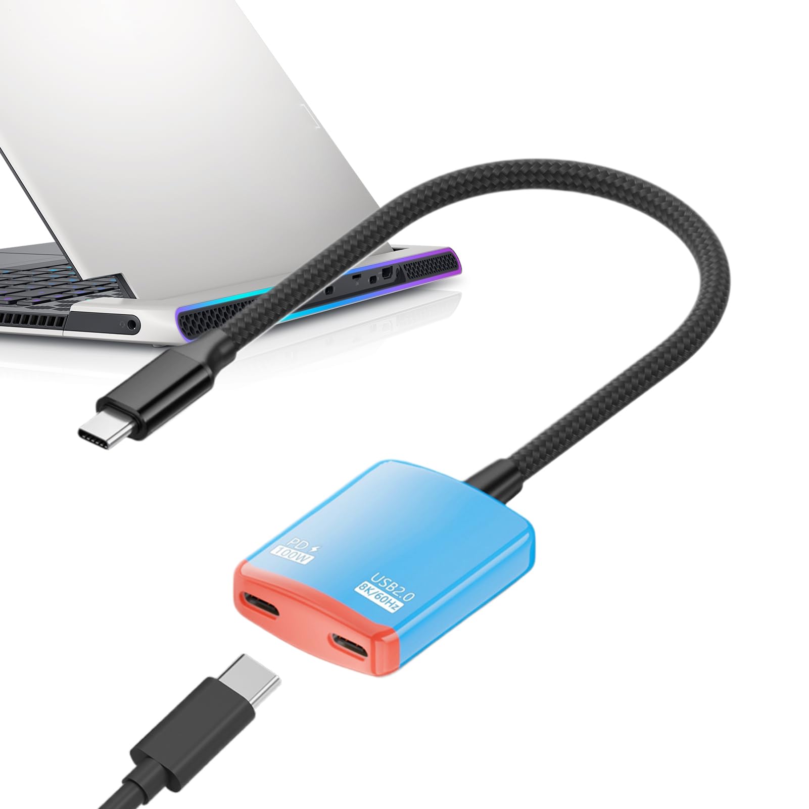 Adaptador de móvil tipo C de juegos para evitar el retardo visual en el hogar 8