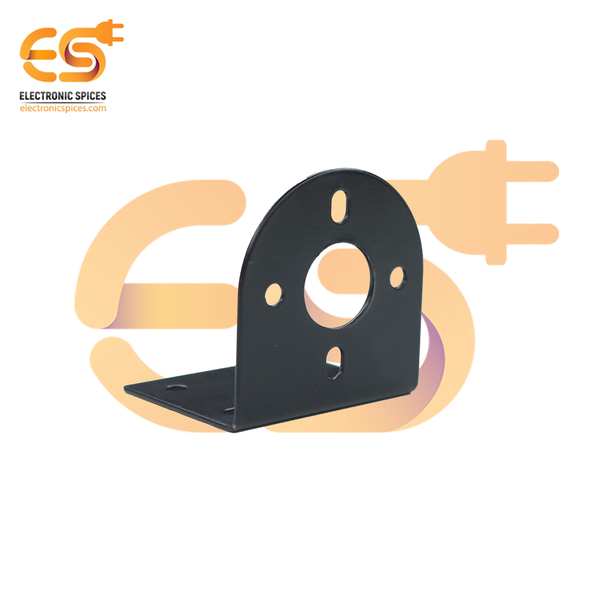 Electronic Spices 12V DC 555 Motor mounting Brackets L Shape with Nut 2