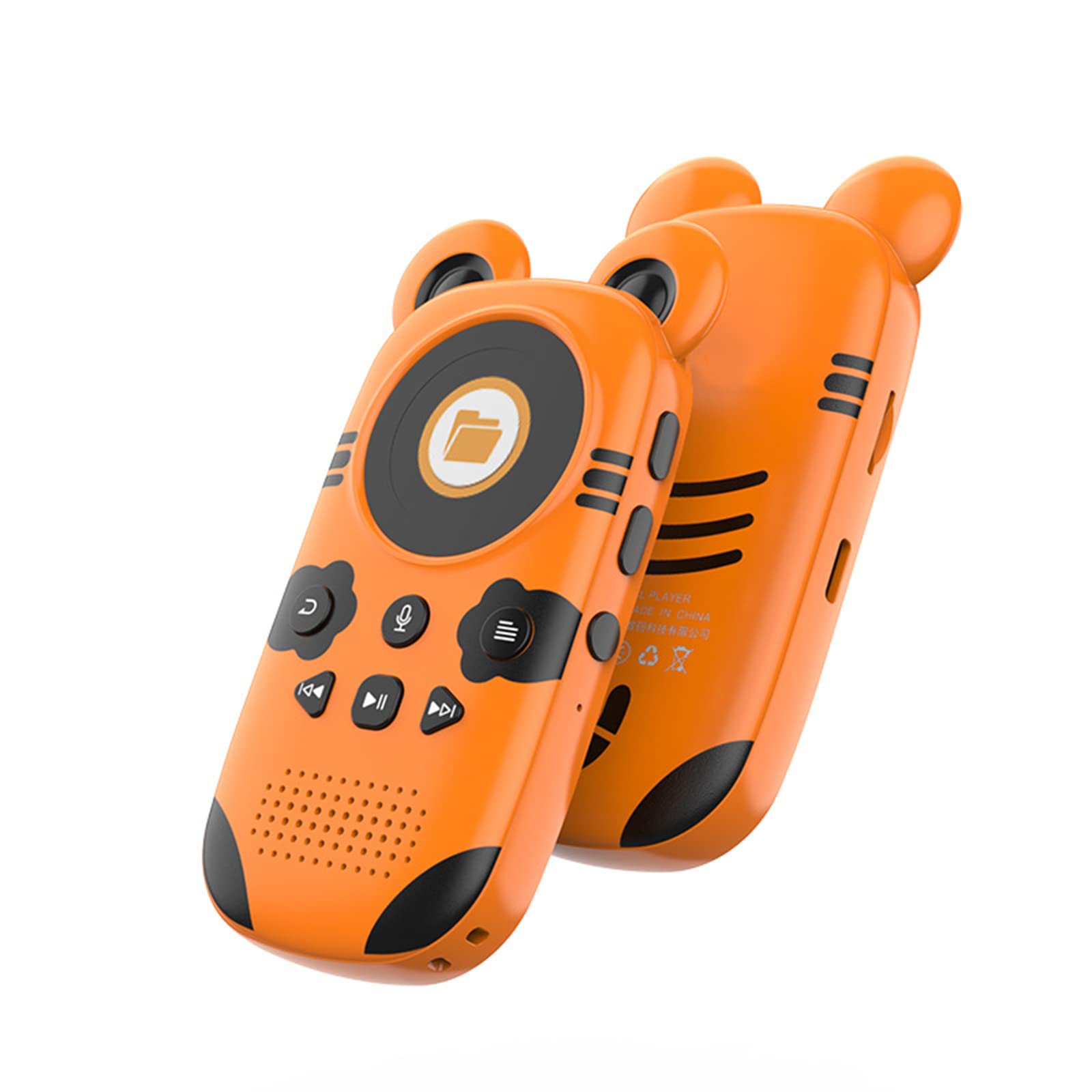 16 GB odtwarzacz MP3 Bluetooth 5.0 muzyka radio FM nagrywanie/krokomierz/budzik/stoper/kalendarz akumulator,Yellow