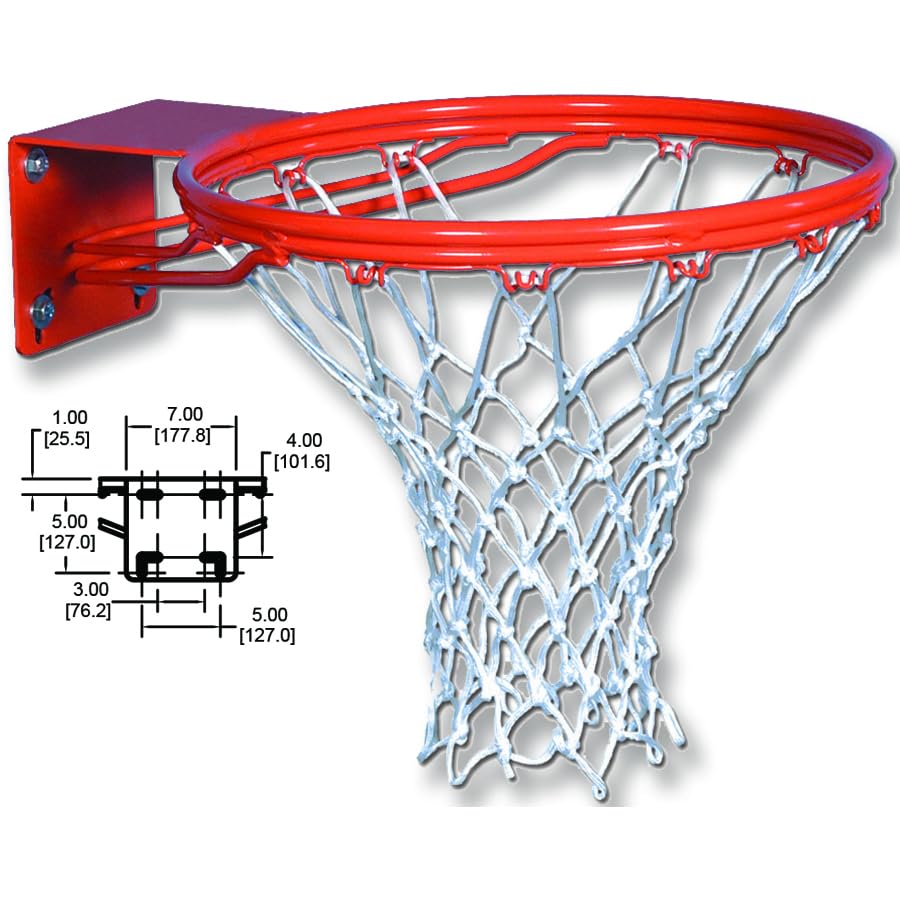 Generic Douglas Gooseneck 4.5 Fan-Shaped Aluminum Basketball System