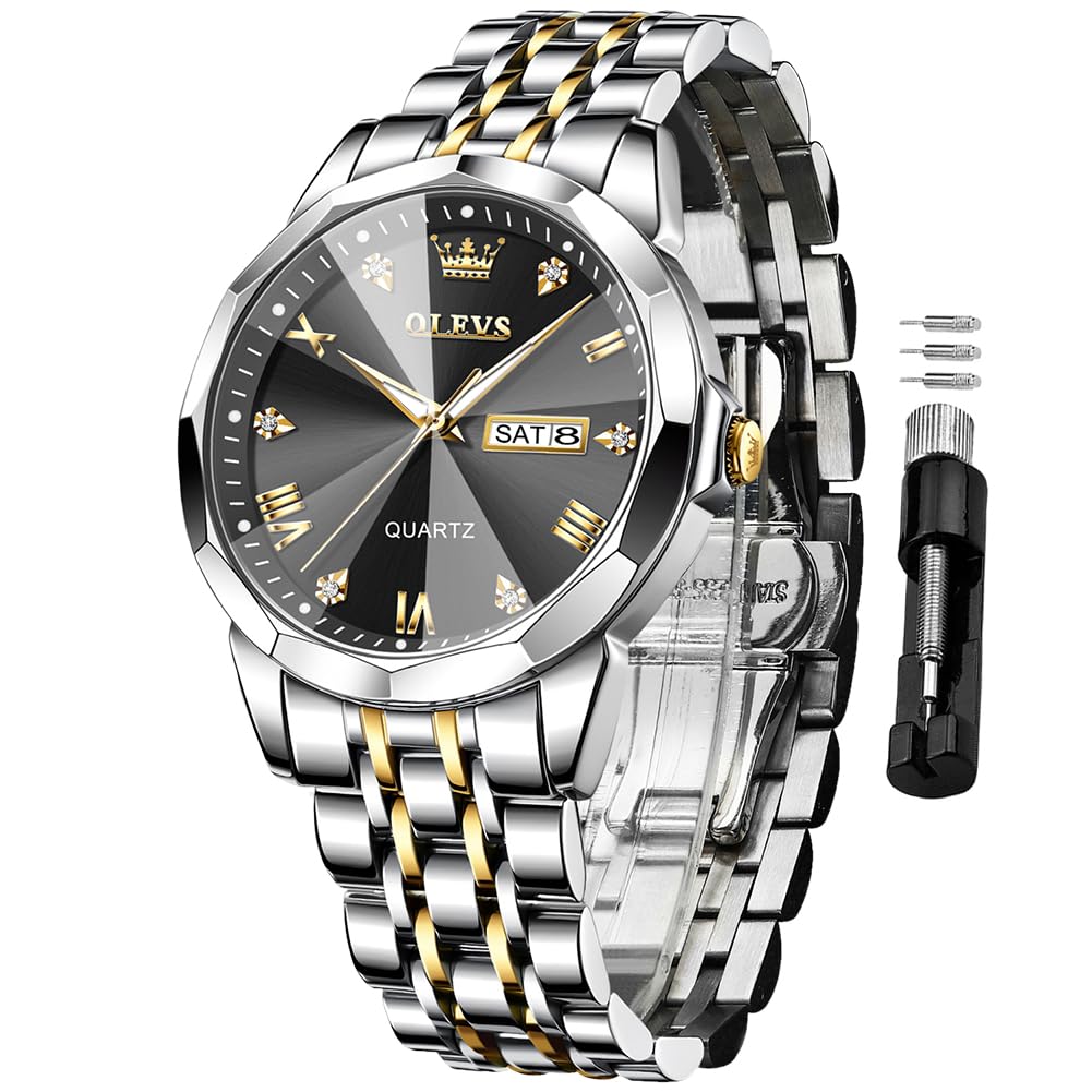 OLEVS Men's Quartz Analog Watch Model G9931, front view