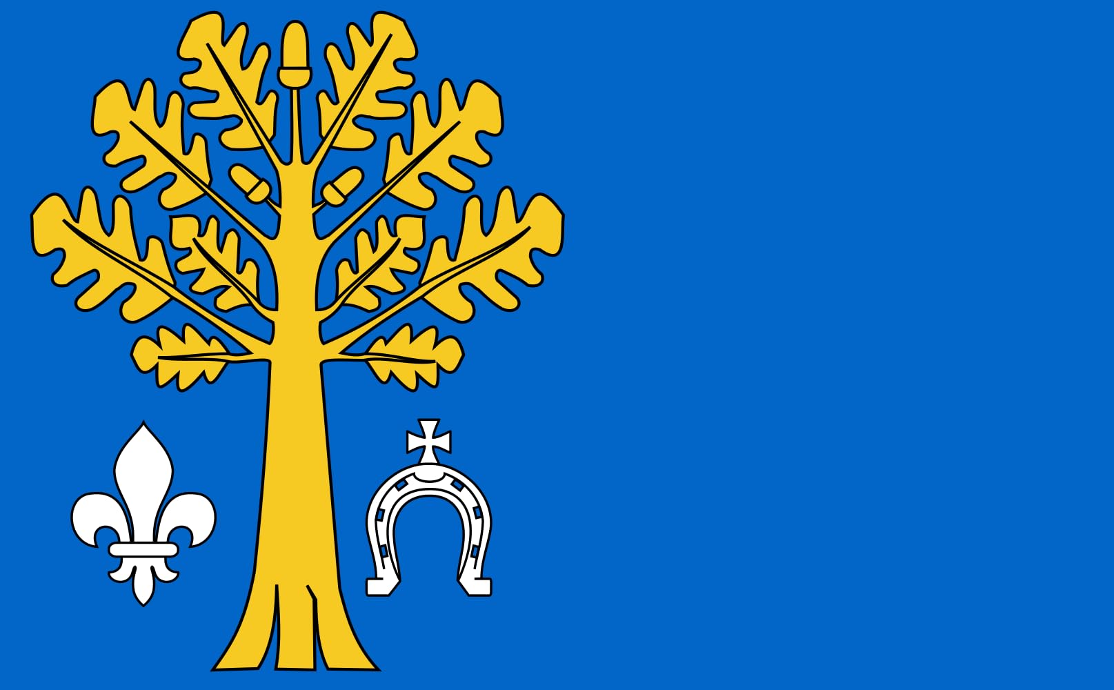 Drapeau XL Kluki pour rassemblement et commémoration officielle