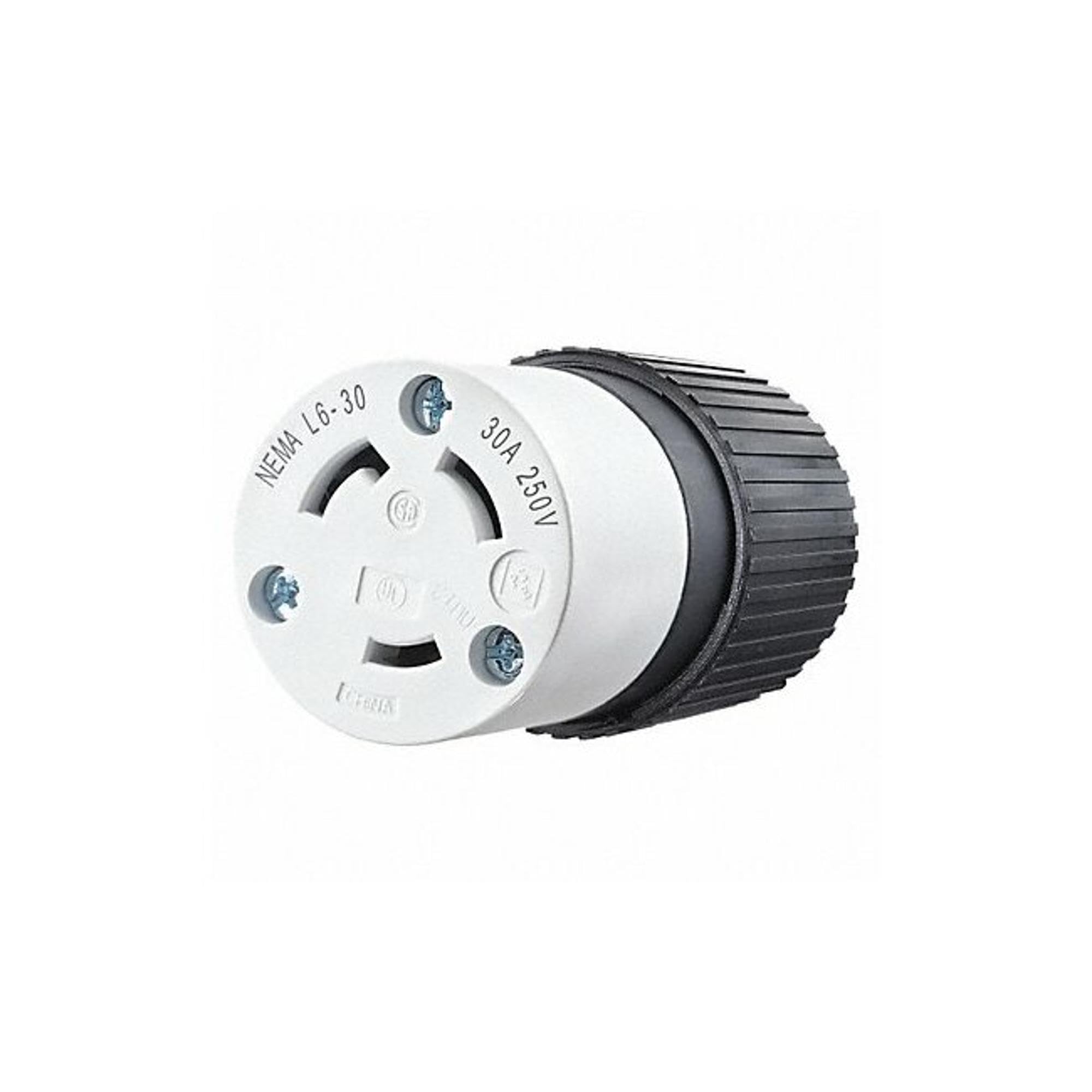 70630NC Electrical Connector Body, Black/White