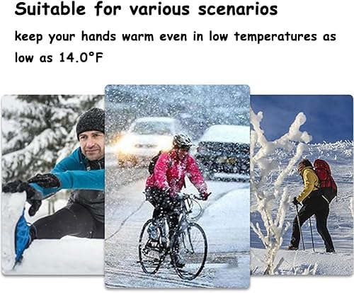 Miniatura 7 de DENGWANG Arcticz - Guantes térmicos de alta calidad, guantes impermeables Arcticz 2024, guantes térmicos con dedos para pantalla táctil, para