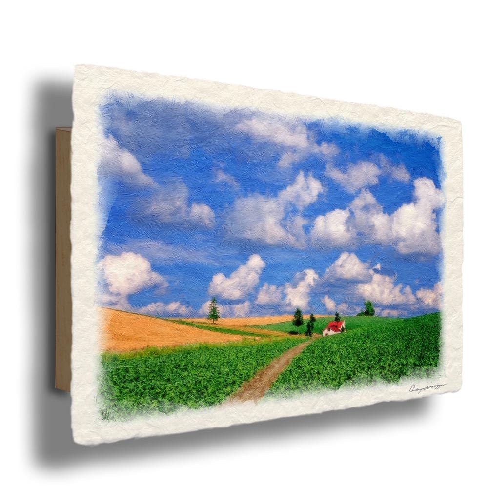 水面の風景のパネル写真　2枚セット Amazon.co.jp: 風景画 絵画 インテリア アートパネル 風水 絵