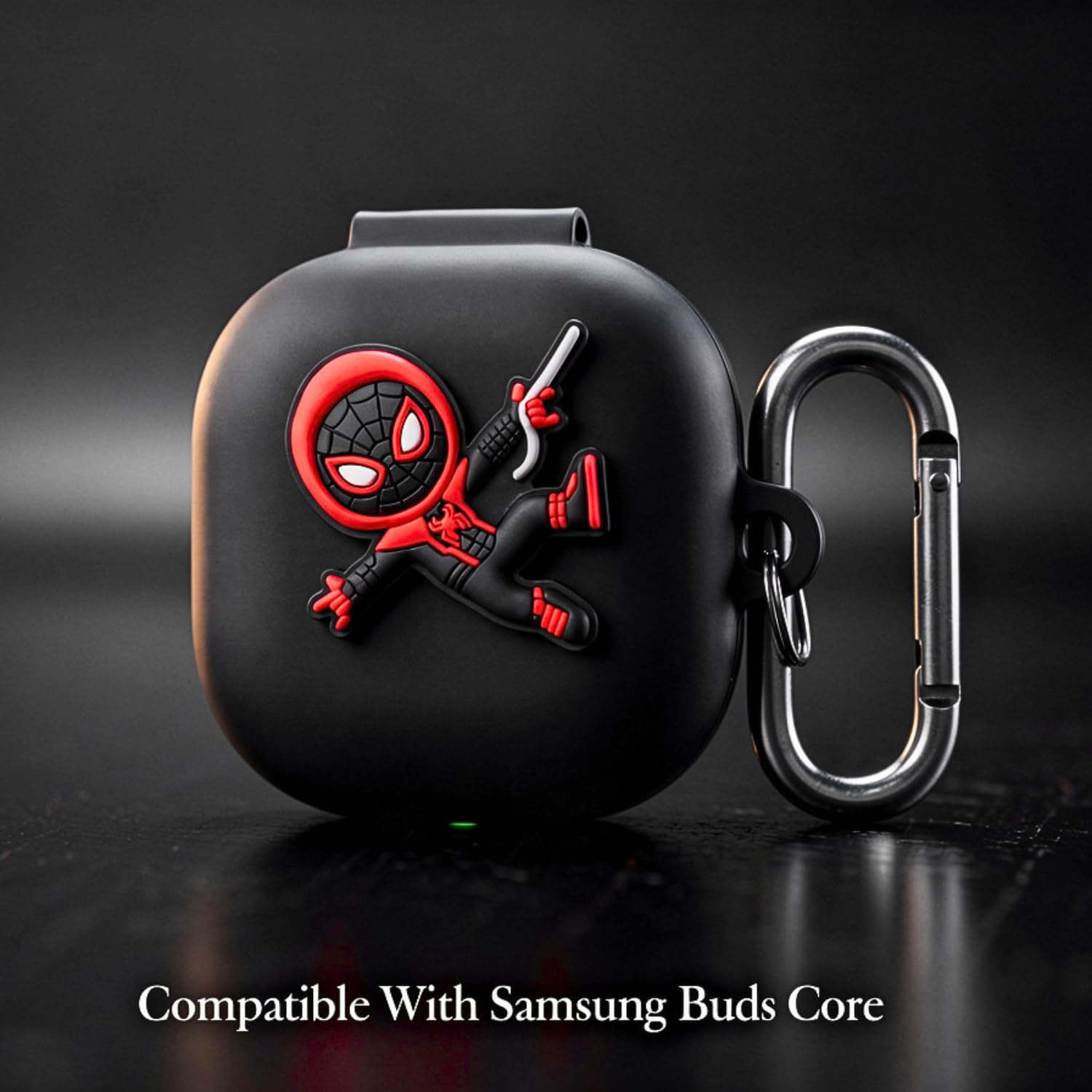 kapture case Compatible with Samsung Galaxy Buds Core/Samsung Galaxy Buds Core case Cover with Hook,Cover with Silicone 360° Protection (SPD-M) — Amazon image 2
