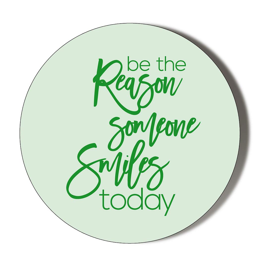 Gift Insanity Be The Reason Someone Smiles Today Extra Large 77Mm Round Fridge Magnet