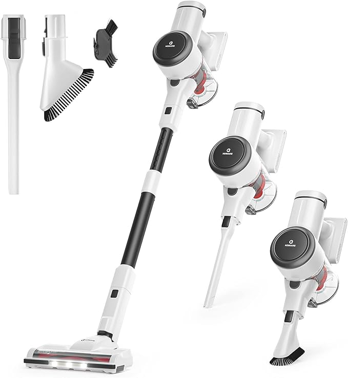 NEQUARE Cordless Vacuum Cleaner, Stick Vacuum Cleaner with
